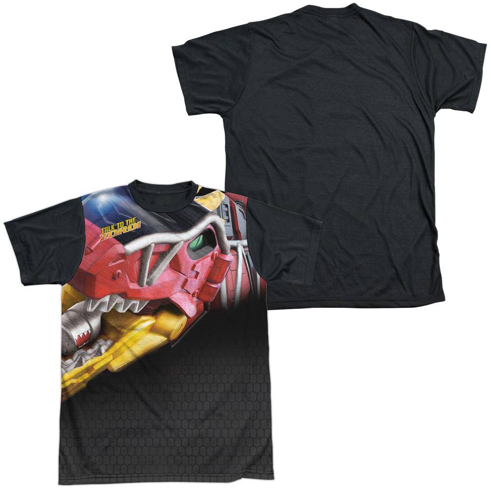 Adult Regular Fit Short Sleeve 100% Poly Black Back