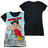 Junior Cap Sleeve 100% Poly Black Back