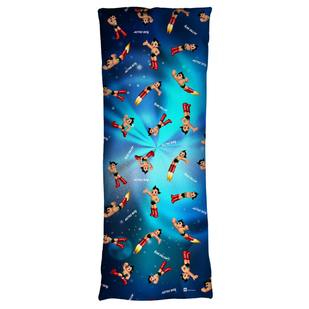 ASTRO BOY-PATTERN - MICROFIBER BODY PILLOW - 18x54