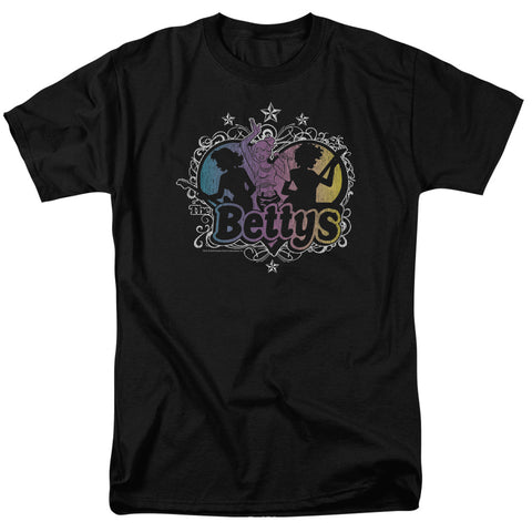 Archie Comics/the Bettys - S/s Adult 18/1 - Black