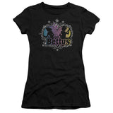 Juniors Sheer Cap Sleeve