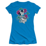 Juniors Sheer Cap Sleeve