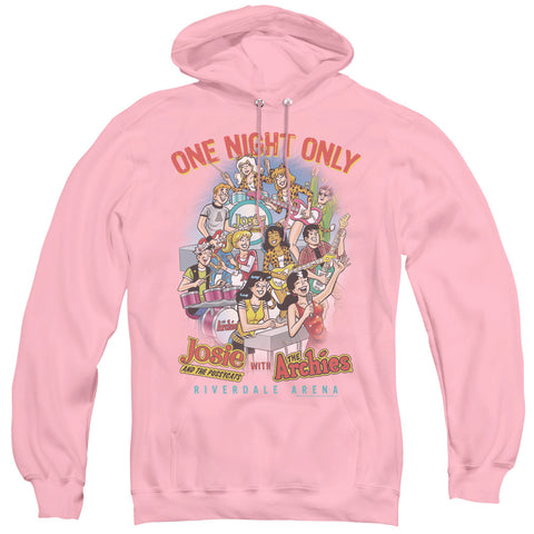 Archie Comics/one Night Only - Adult Pull-over Hoodie - Pink