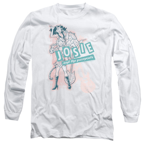 Archie Comics/glam Rockers - L/s Adult 18/1 - White