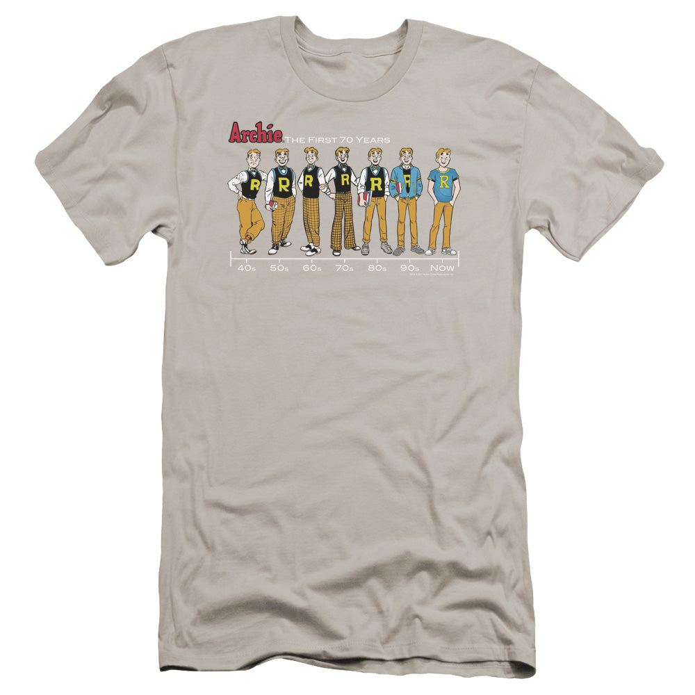Archie Comics/archie Timeline-premuim Canvas Adult Slim Fit 30/1-silver