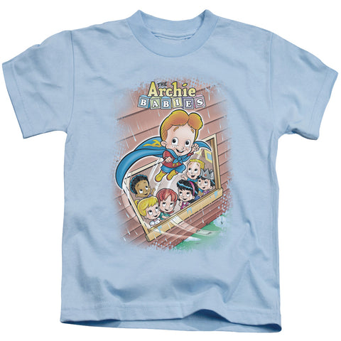 Archie Babies/rainy Day Hero - S/s Juvenile 18/1 - Light Blue