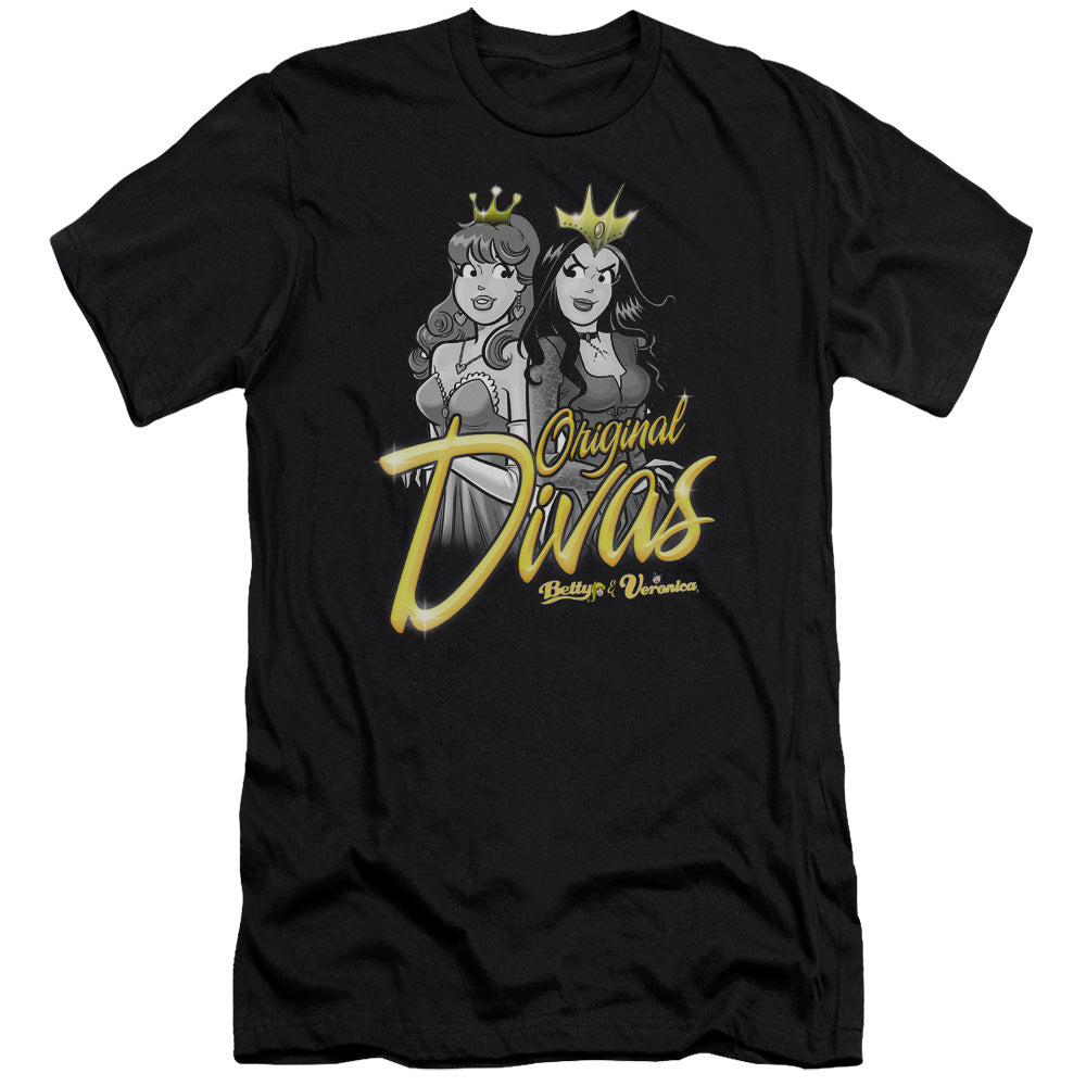 Archie Comics/original Divas-premuim Canvas Adult Slim Fit 30/1-black