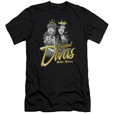 Archie Comics/original Divas-premuim Canvas Adult Slim Fit 30/1-black
