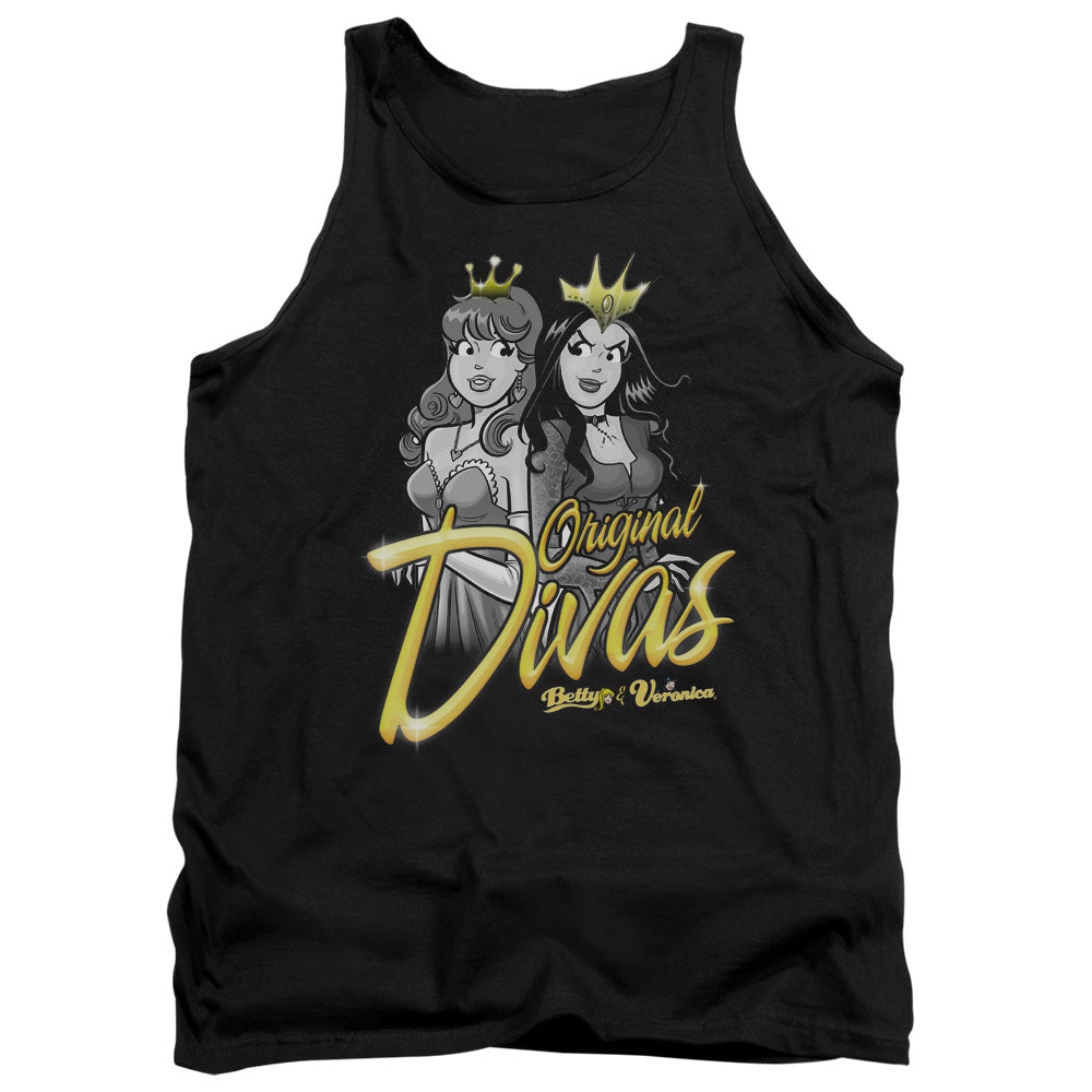 Archie Comics/original Divas - Adult Tank - Black