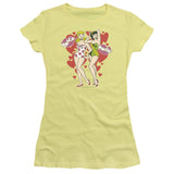 Juniors Sheer Cap Sleeve