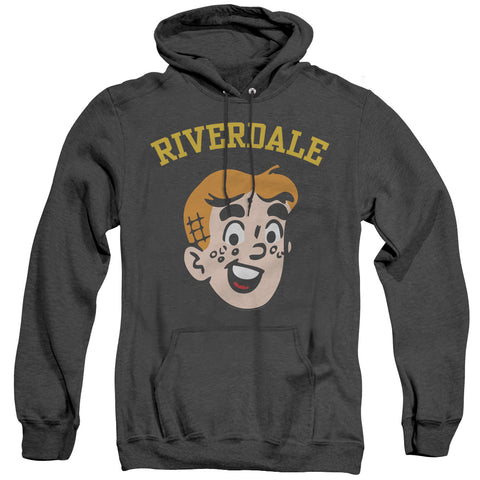 Archie Comics/archie Riverdale-adult Heather Hoodie-black
