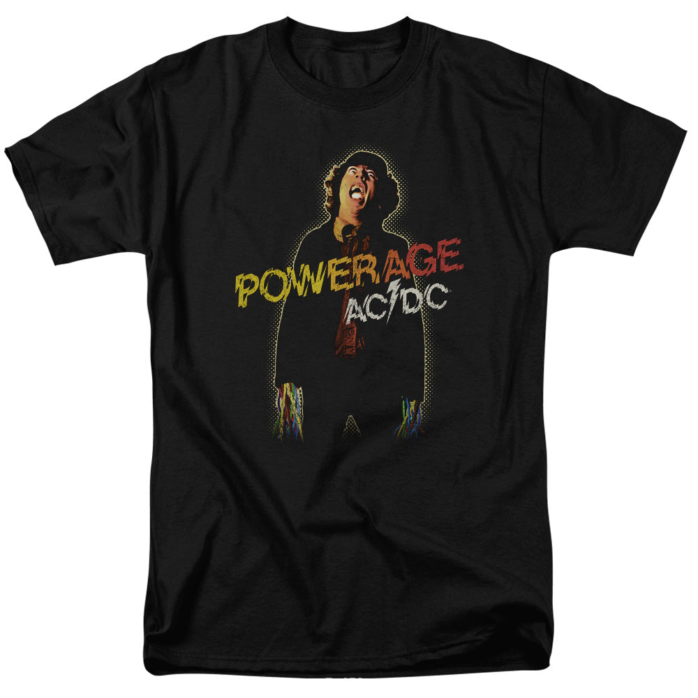 Acdc/powerage-s/s Adult 18/1-black