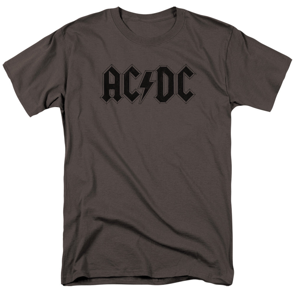 Acdc/worn Logo-s/s Adult 18/1-charcoal