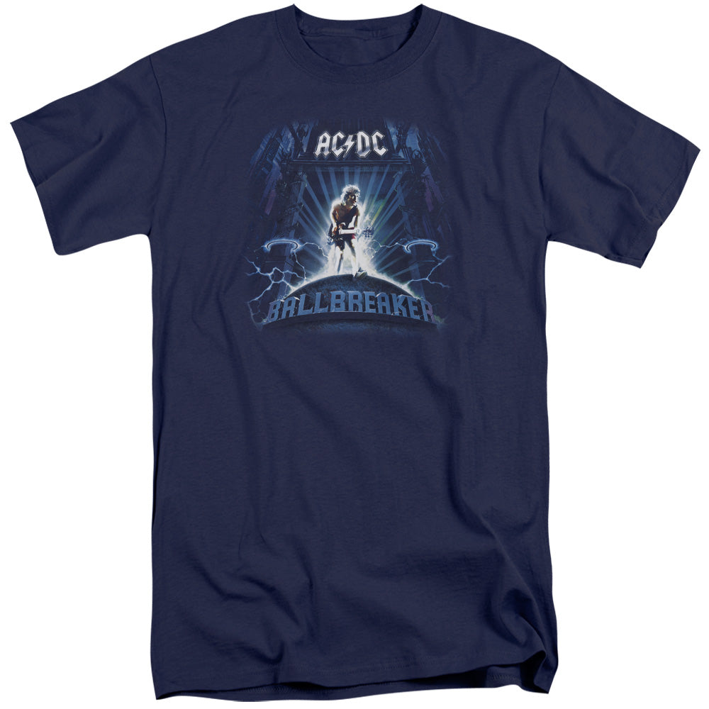 Acdc/ballbreaker-s/s Adult Tall 18/1-navy