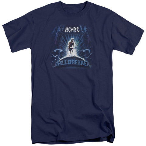 Acdc/ballbreaker-s/s Adult Tall 18/1-navy