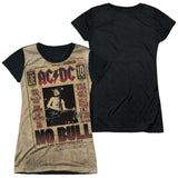 Junior Cap Sleeve 100% Poly Black Back