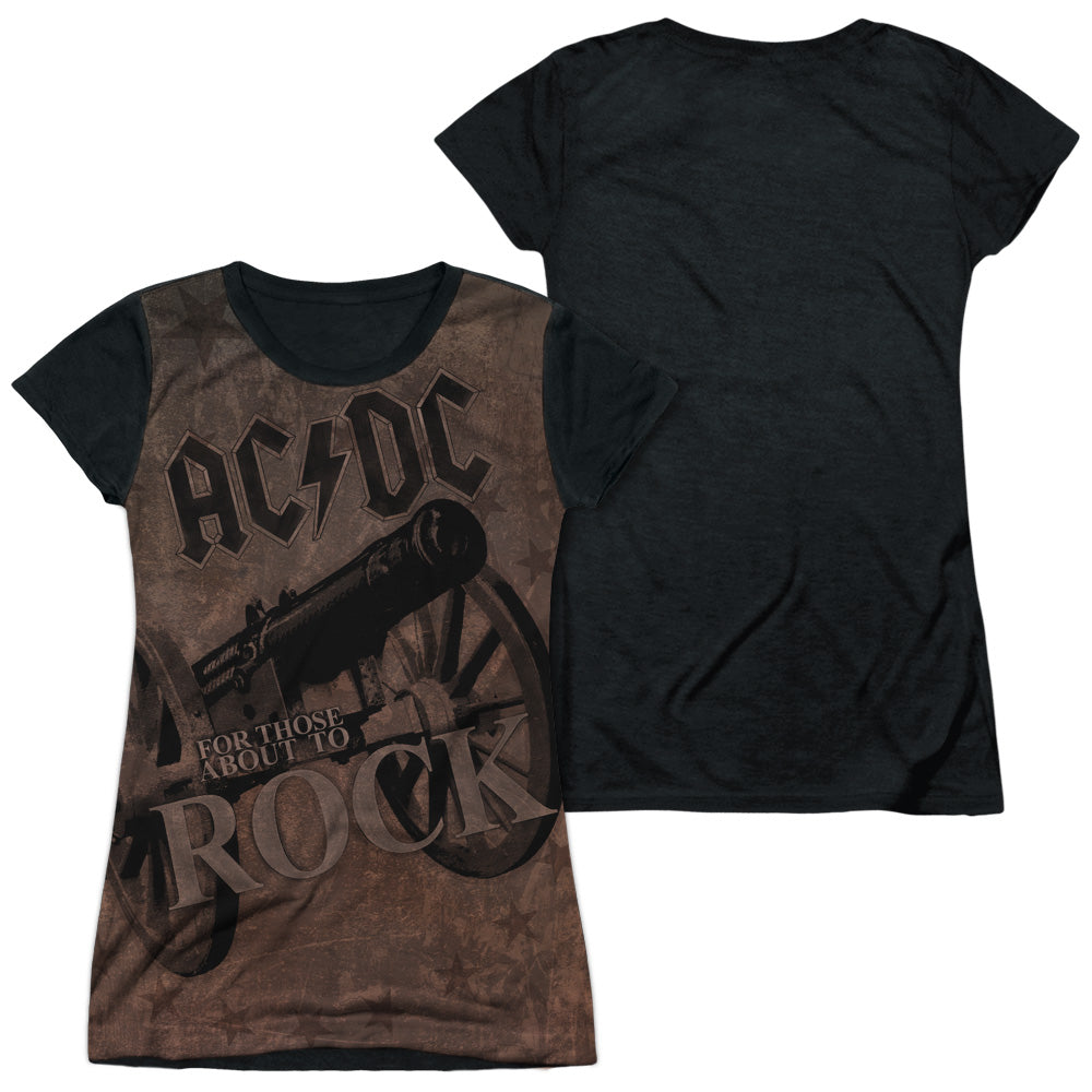 Junior Cap Sleeve 100% Poly Black Back