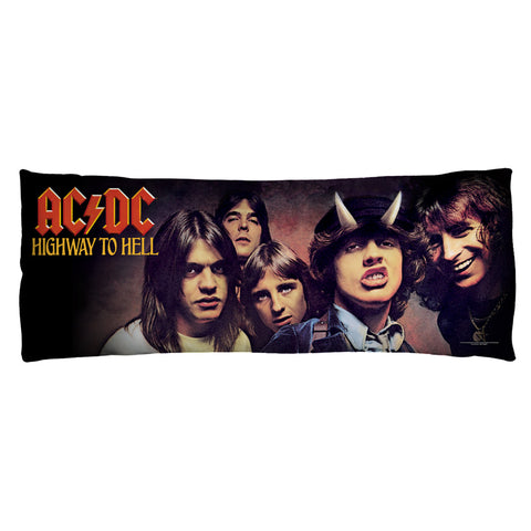ACDC-HIGHWAY - MICROFIBER BODY PILLOW - 18x54
