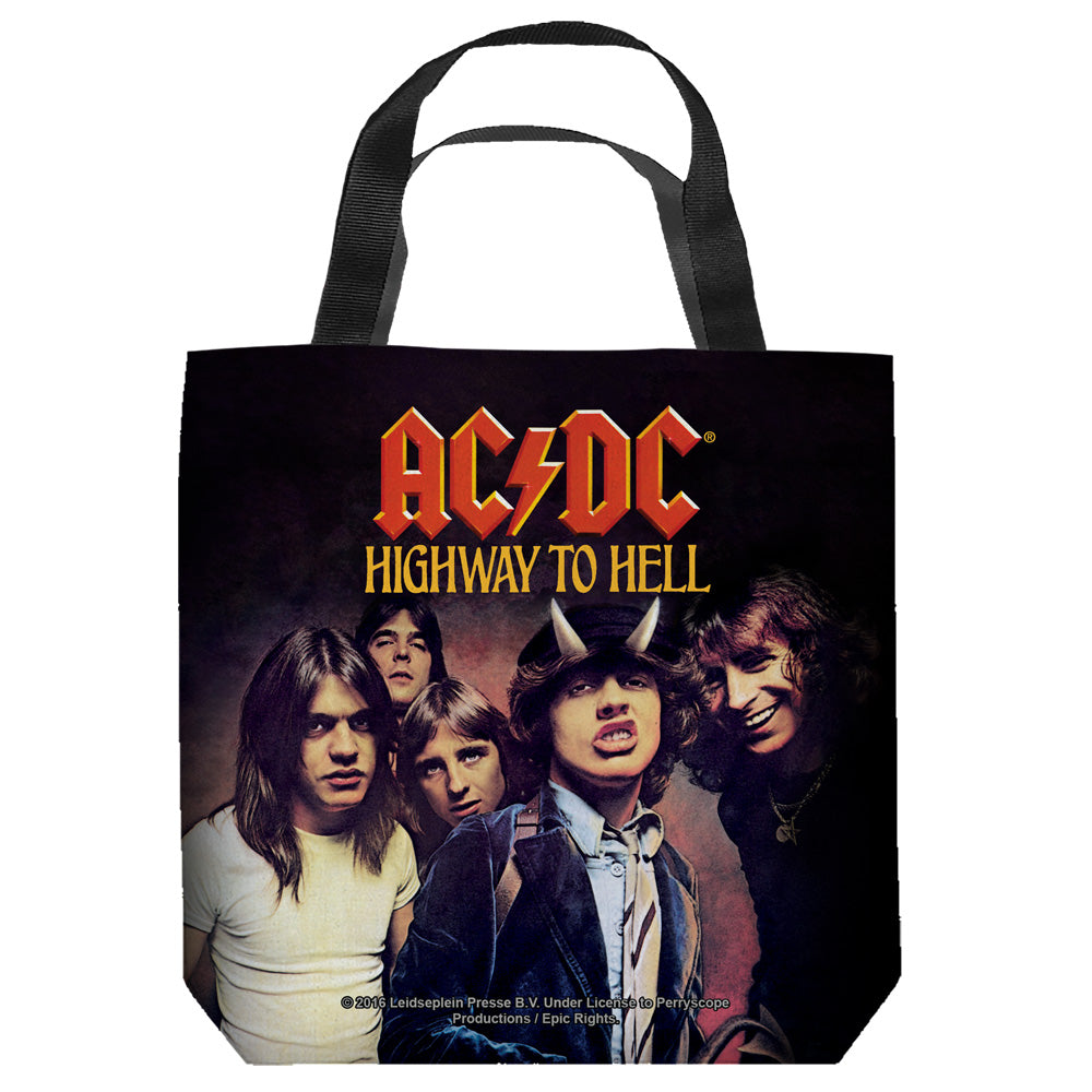 ACDC-HIGHWAY - TOTE BAG - 16x16