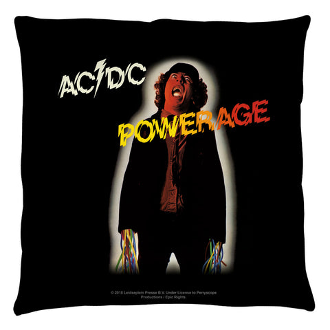 Acdc/powerage Cover - Throw Pillow
