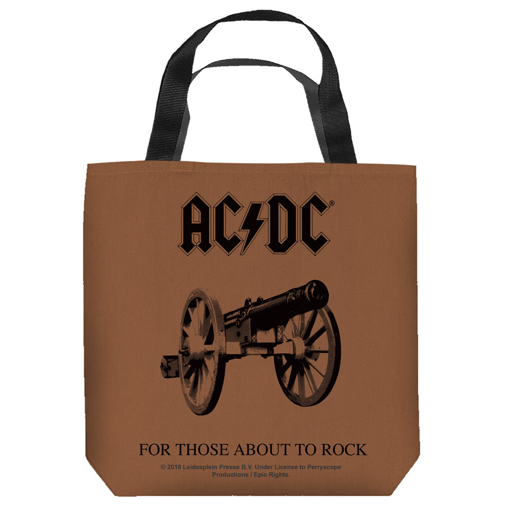 Acdc/for Those About To Rock Cover - Tote Bag