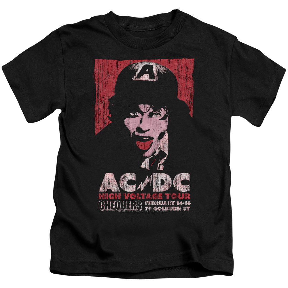 Acdc/high Voltage Live 1975-s/s Juvenile 18/1-black