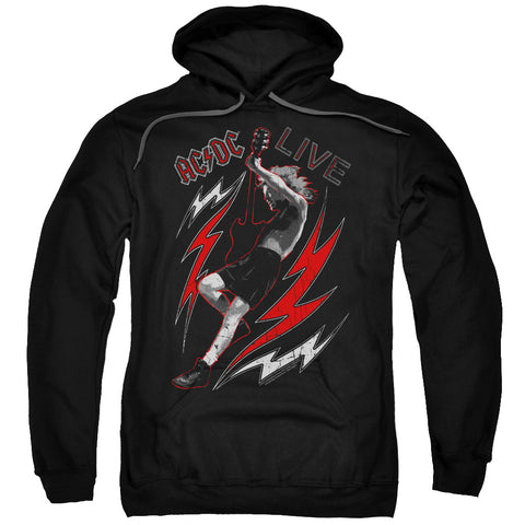 Acdc/live-adult Pull-over Hoodie-black