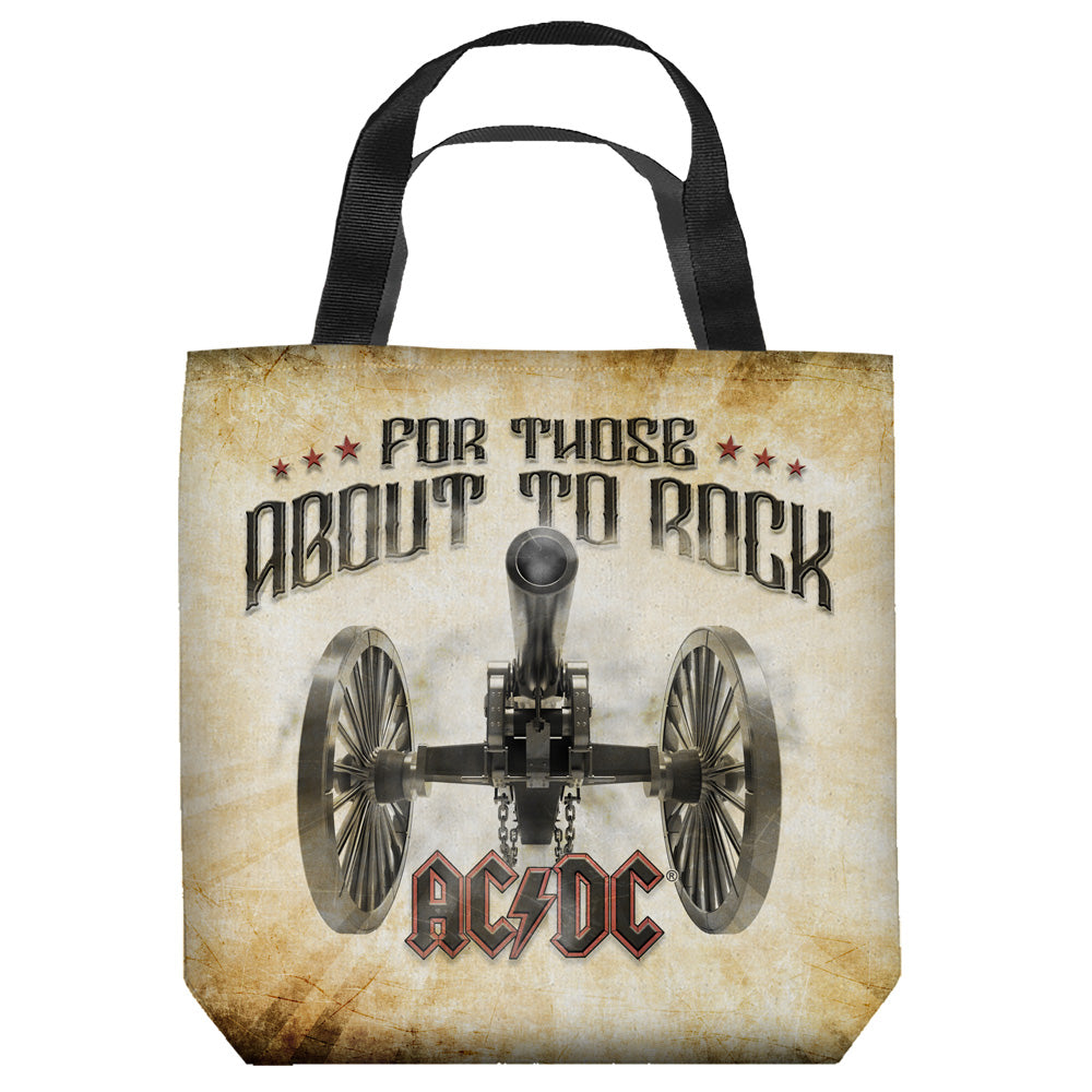 ACDC-BANG - TOTE BAG - 9x9