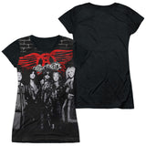 Junior Cap Sleeve 100% Poly Black Back