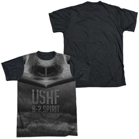Air Force/stealth-s/s Adult White Front Black Back  -white