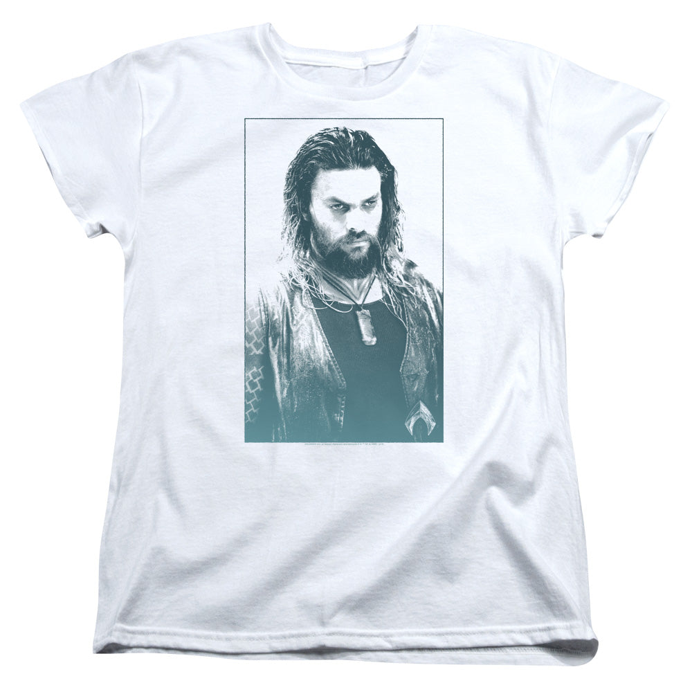 Aquaman Movie/salt Of The Sea-s/s Women's Tee-white