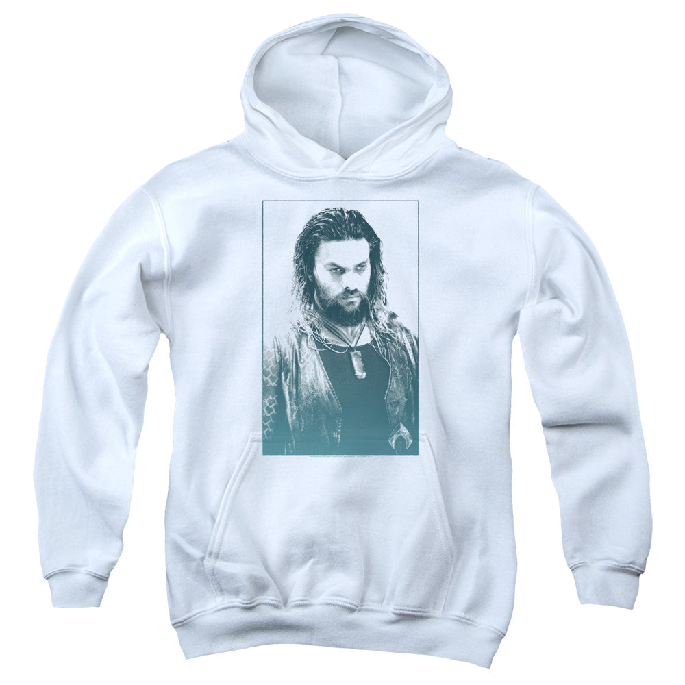Aquaman Movie/salt Of The Sea-youth Pull-over Hoodie-white