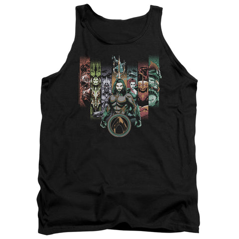 Aquaman Movie/unite The Kingdoms-adult Tank-black