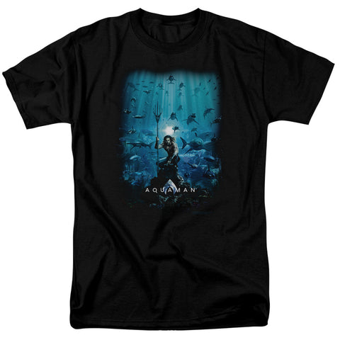 Aquaman Movie/poster-s/s Adult 18/1-black