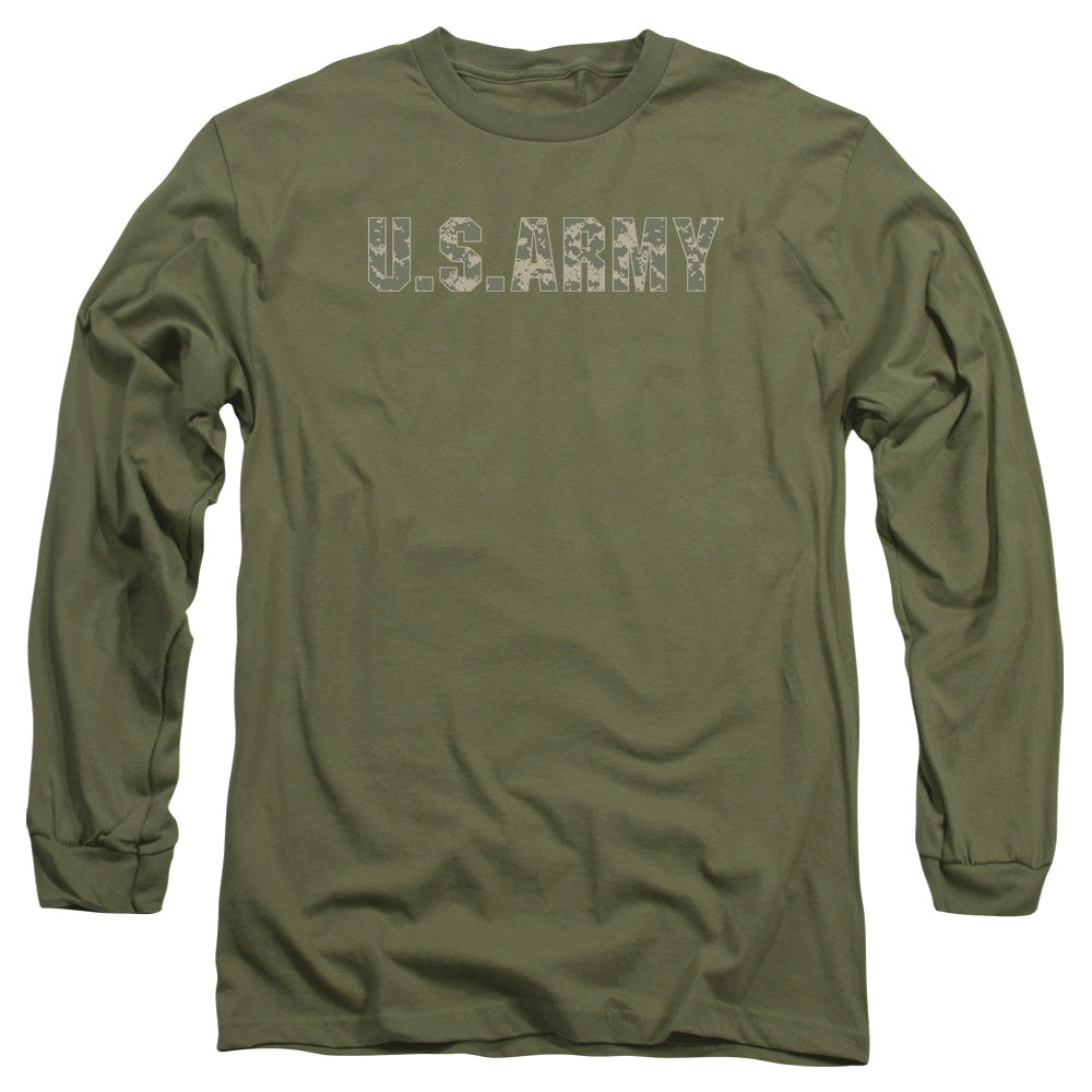 L/S Adult 18/1 - Military Green - Sm