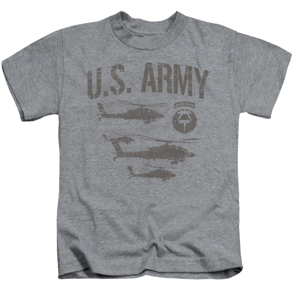 Army/airborne - S/s Juvenile 18/1 - Athletic Heather