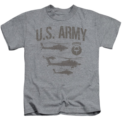 Army/airborne - S/s Juvenile 18/1 - Athletic Heather