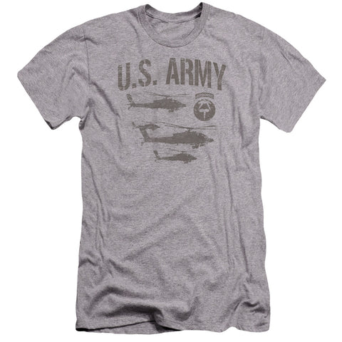 Army/airborne-premuim Canvas Adult Slim Fit 30/1-athletic Heather