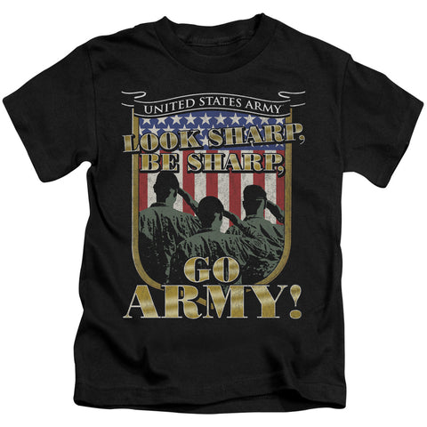 Army/go Army-s/s Juvenile 18/1-black