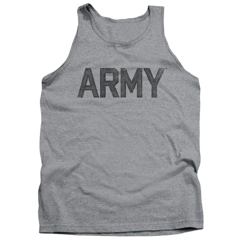 Army/star-adult Tank-athletic Heather