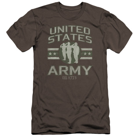 Army/united States Army-premuim Canvas Adult Slim Fit 30/1-charcoal