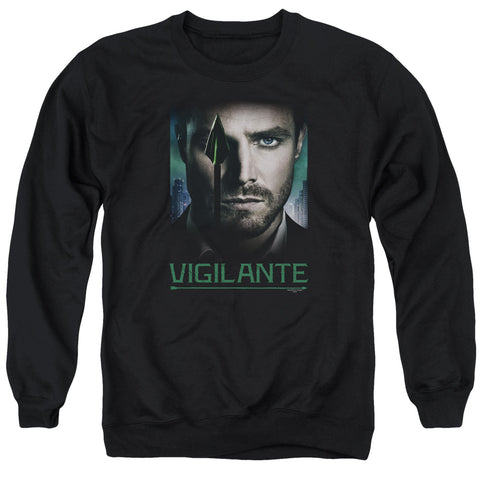 Arrow/good Eye - Adult Crewneck Sweatshirt - Black