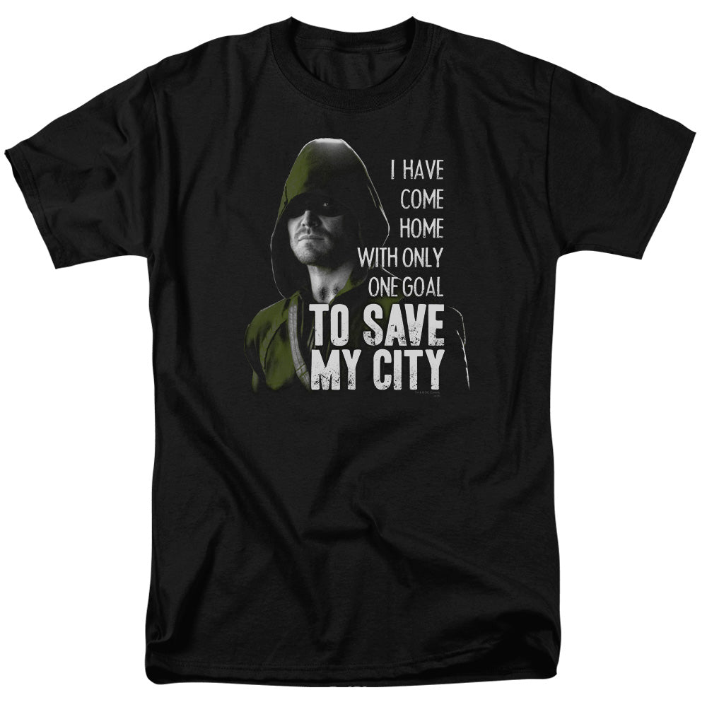 Arrow/save My City-s/s Adult 18/1-black