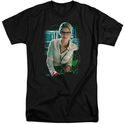 Arrow/felicity Smoak-s/s Adult Tall 18/1-black