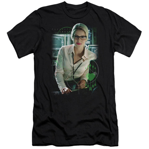 Arrow/felicity Smoak-s/s Adult 30/1-black