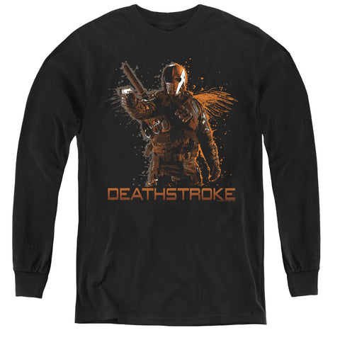 Arrow/deathstroke-youth Long Sleeve Tee-black