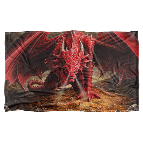Anne Stokes/dragons Lair-silky Touch Blanket-white