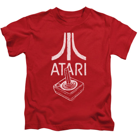 Atari/joystick Logo-s/s Juvenile 18/1-red