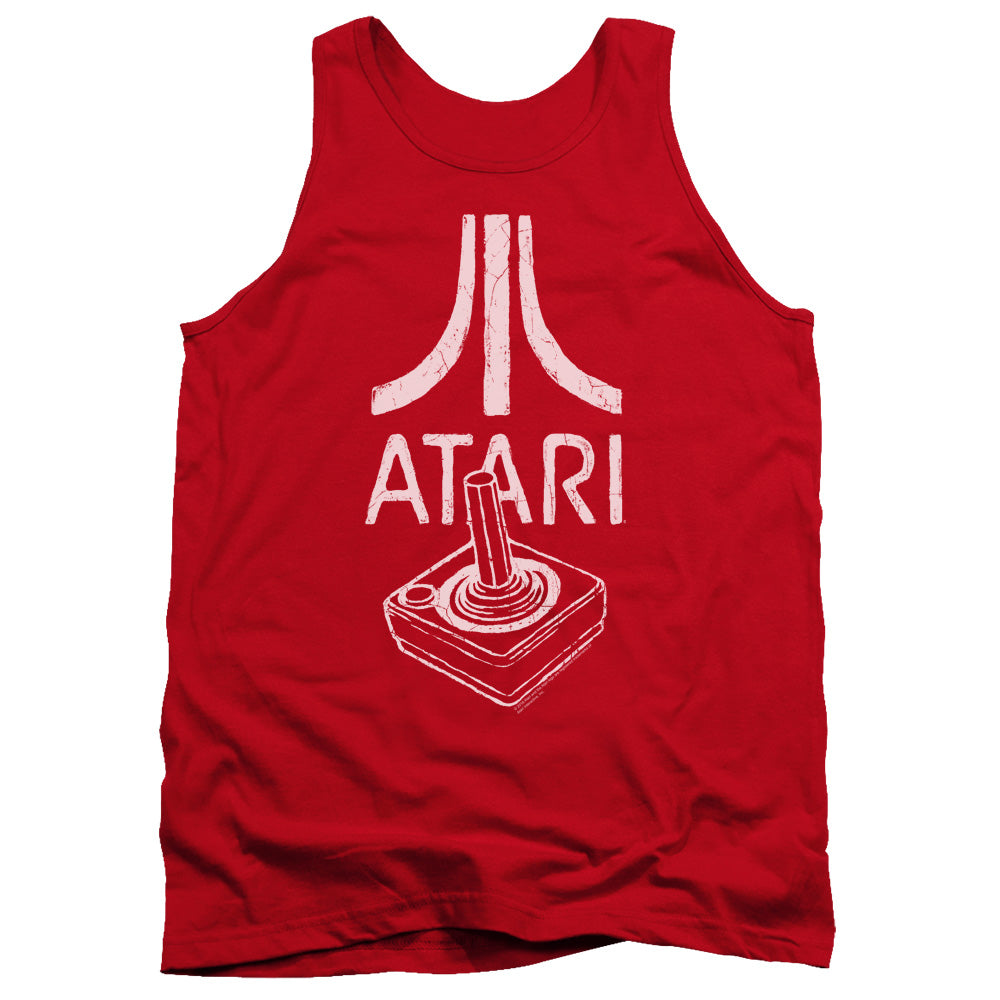 Atari/joystick Logo-adult Tank-red