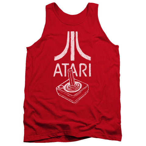 Atari/joystick Logo-adult Tank-red